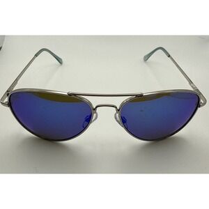 Pugs #M10 Designer Aviator Sunglasses Gold Metal Frame Red Mirrored Lenses